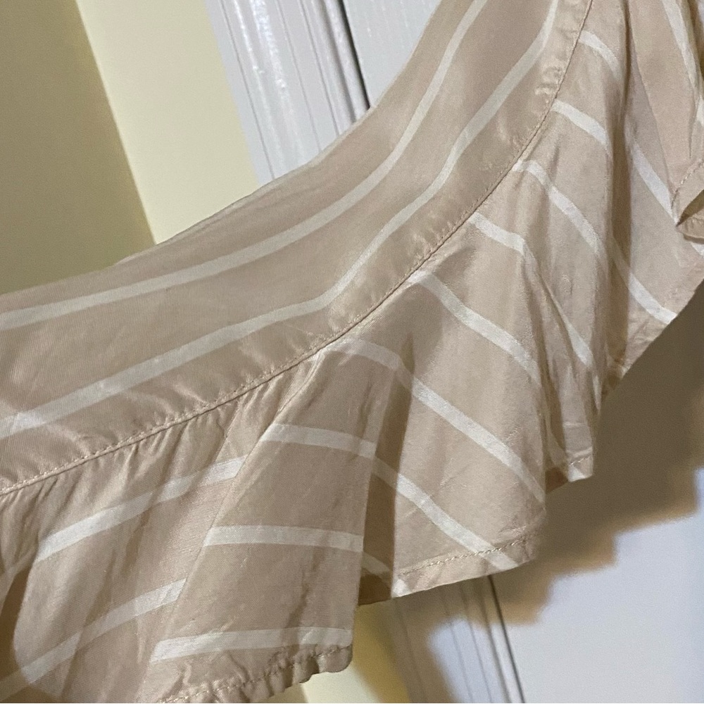 LEITH Ruffled blouse Size M - Picture 7 of 9